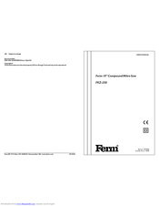 Ferm FKZ-250 User Manual