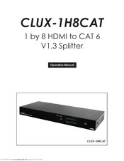 CYP CLUX-1H8CAT Operation Manual