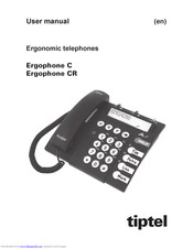 Tiptel Ergophone CR User Manual