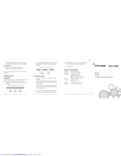 Tp-Link TR-932D User Manual