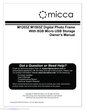 Micca M1203Z Owner's Manual