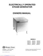 Market Forge Industries M24E32 Owner's Manual