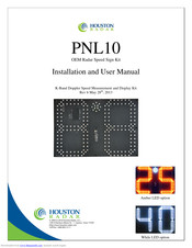 Houston Radar PNL10 Installation And User Manual