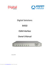 Digital Solutions BVE02 Owner's Manual