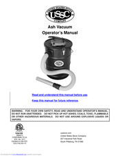 United States Stove Company Ash Vacuum Operator's Manual