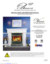 Valcourt Beaumont FP2 Installation And Operation Manual