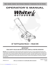 White Outdoor 285 Operator's Manual