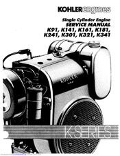 Kohler KJBJ Service Manual