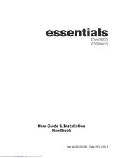 Essentials ESS900SS Users Manual & Installation Handbook