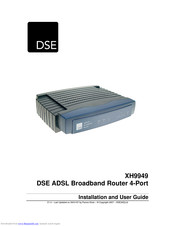 DSE XH9949 Installation And User Manual