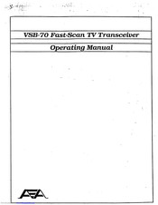 AEA VSB-70 Operating Manual