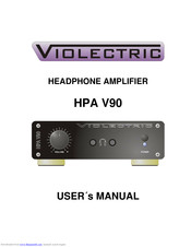 Violectric HPA V90 User Manual