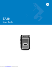 Motorola CA10 User Manual