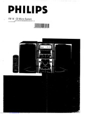 Philips FW16 Operating Instructions Manual