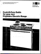 Frigidaire RBE-533 Cook-N-Care Manual