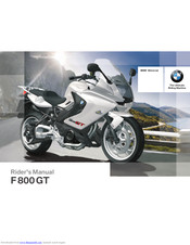 BMW S 1000 RR - Rider's Manual