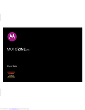 Motorola Moto Zine ZN5 User Manual