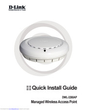 D-Link DWL-3260AP - AirPremier - Wireless Access Point Quick Install Manual
