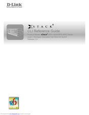 D-Link xStack DES-3528/DES-3552 Series Cli Reference Manual
