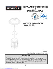 Nexgrill 920-0010 Installation Instructions And Owner's Manuals