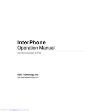 DSG InterPhone Operation Manual