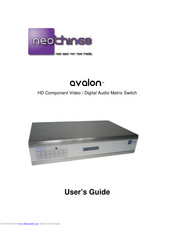 neo things Avalon User Manual