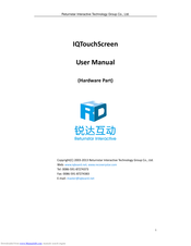 Returnstar Interactive Tech IQTouchScreen User Manual