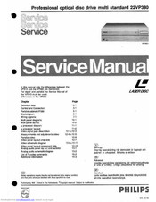 Philips 22VP380 Service Manual