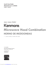 Kenmore 790.803 Use & Care Manual