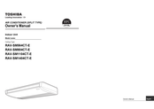 Toshiba RAV-SM804CT-E Owner's Manual