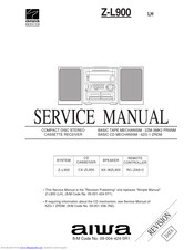 Aiwa RC-ZAS12 Service Manual