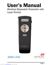 SMK-Link Bluetooth Stopwatch Presenter User Manual