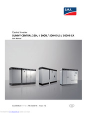 SMA Sunny Central 500U User Manual