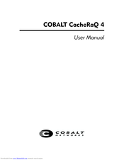 Cobalt Digital Inc CacheRaQ 4 User Manual