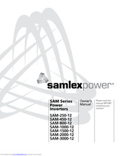SamplexPower SAM-1500-12 Owner's Manual