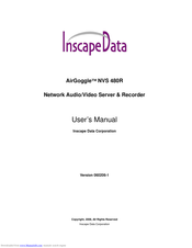 Inscape Data AirGoggle NVS 480R User Manual