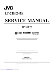 Jvc LT-22HG45E Service Manual