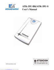 Kingwin ATK-35U-BK User Manual