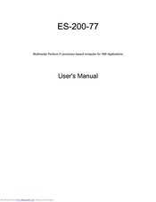 Advantech ES-200-77 User Manual
