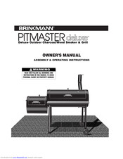 Brinkmann Pitmaster Deluxe 805-2101-S Owner's Manual