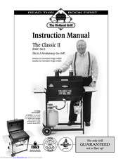 Holland Grill The Classic II BH421-SG-3 Instruction Manual