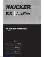 Kicker KX200.2 Owner's Manual