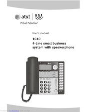 AT&T 1040 User Manual