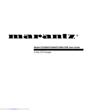 Marantz CC4000 User Manual