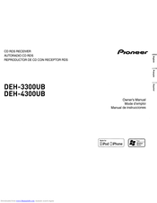 Pioneer DEH-430DUB Owner's Manual