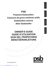 PSB SubSeries 300 Owner's Manual