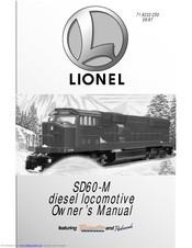 Lionel SD60-M Owner's Manual