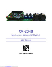 Xilica Audio Design XM-2040 User Manual