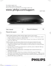 Philips BDP1200/F7 User Manual