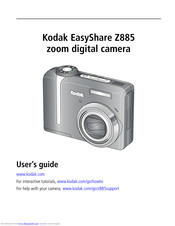 Kodak Z885 - EASYSHARE Digital Camera User Manual